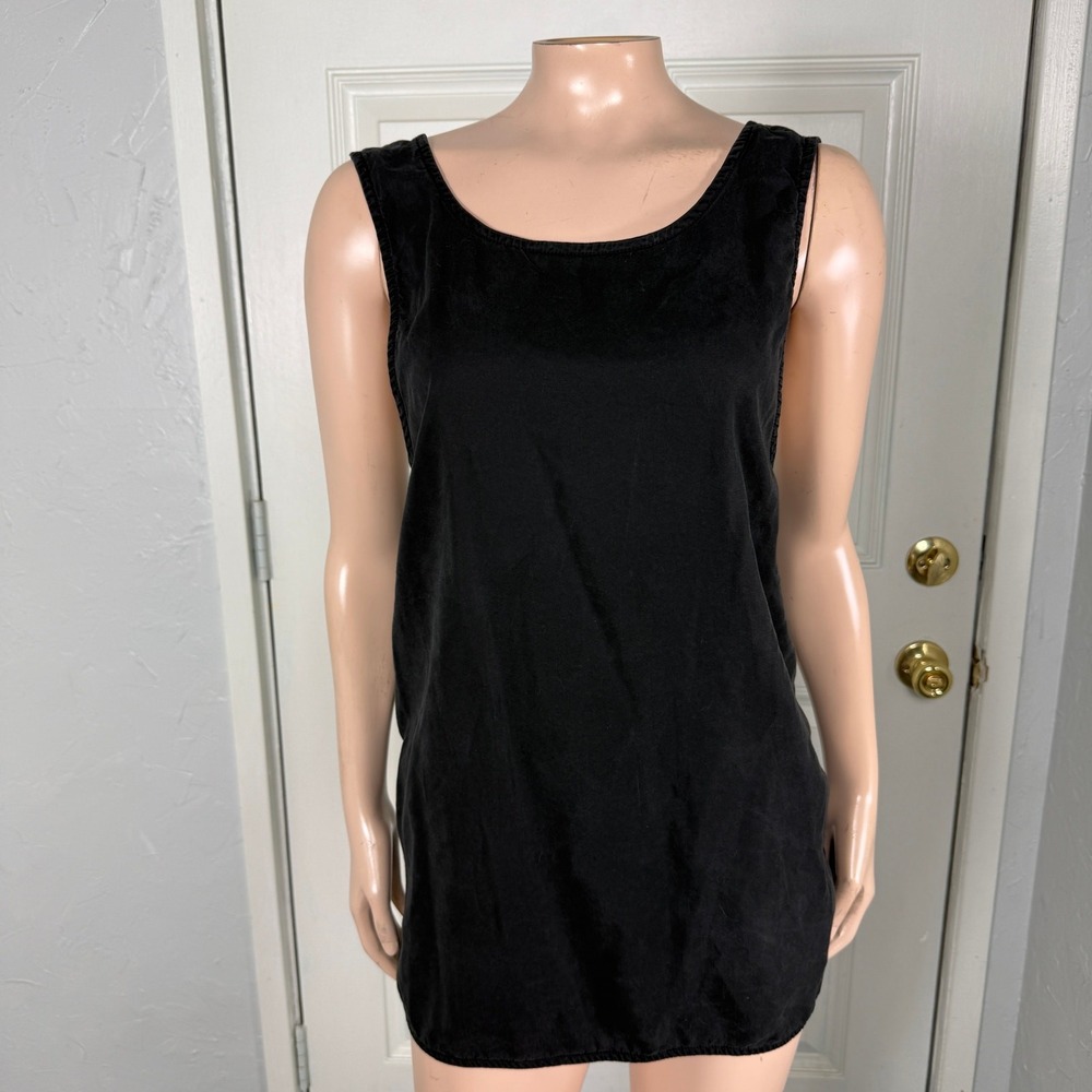 Tentree Women's Shirt XL Tencel Crossover Tank Top Sleeveless SS7